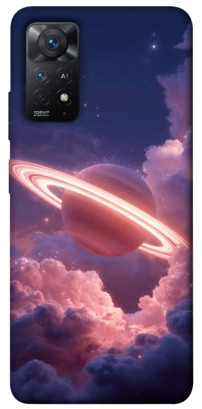 Чехол itsPrint Pink Saturn для Xiaomi Redmi Note 11 Pro 4G/5G, космос, купить оптом с доставкой