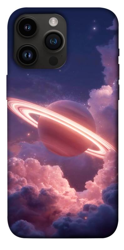 Чехол itsPrint Pink Saturn для Apple iPhone 14 Pro Max (6.7"), космос, купить оптом с доставкой