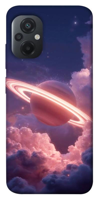Чехол itsPrint Pink Saturn для Xiaomi Poco M5, космос, купить оптом с доставкой