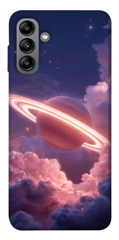 Чехол itsPrint Pink Saturn для Samsung Galaxy A04s, космос, купить оптом с доставкой