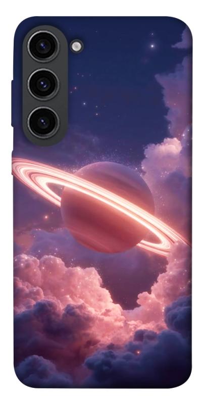 Чехол itsPrint Pink Saturn для Samsung Galaxy S23, космос, купить оптом с доставкой