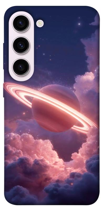 Чехол itsPrint Pink Saturn для Samsung Galaxy S23+, космос, купить оптом с доставкой