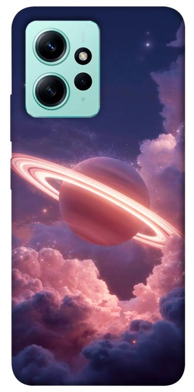 Чехол itsPrint Pink Saturn для Xiaomi Redmi Note 12 4G, космос, купить оптом с доставкой