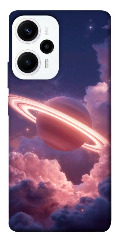 Чехол itsPrint Pink Saturn для Xiaomi Poco F5 / Note 12 Turbo, космос, купить оптом с доставкой