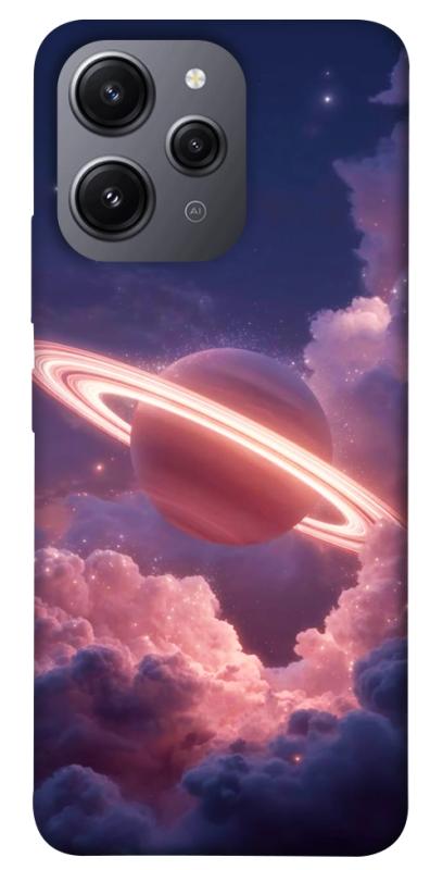 Чехол itsPrint Pink Saturn для Xiaomi Redmi 12, космос, купить оптом с доставкой