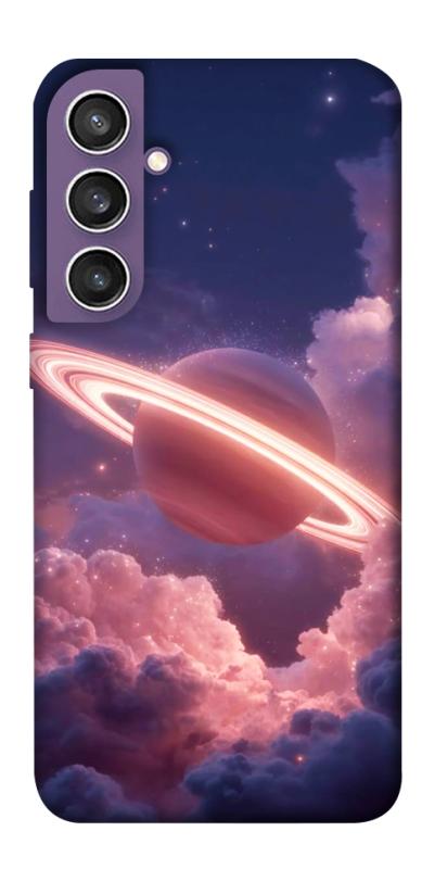 Чехол itsPrint Pink Saturn для Samsung Galaxy S23 FE, космос, купить оптом с доставкой