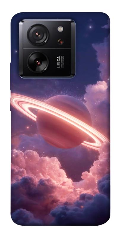 Чехол itsPrint Pink Saturn для Xiaomi 13T, космос, купить оптом с доставкой