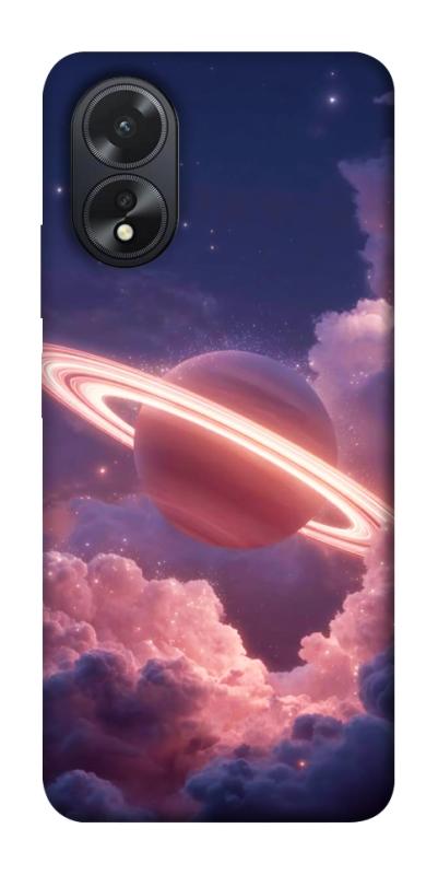 Чехол itsPrint Pink Saturn для Oppo A38, космос, купить оптом с доставкой