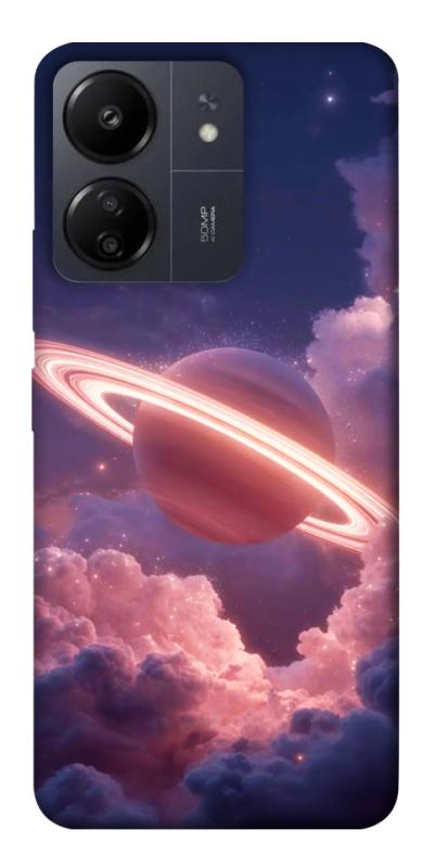 Чехол itsPrint Pink Saturn для Xiaomi Redmi 13C, космос, купить оптом с доставкой