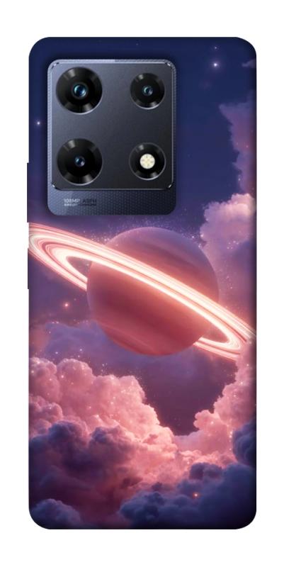 Чехол itsPrint Pink Saturn для Infinix Note 30 Pro, космос, купить оптом с доставкой