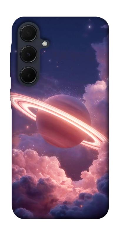 Чехол itsPrint Pink Saturn для Samsung Galaxy A35, космос, купить оптом с доставкой