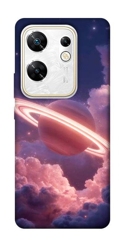 Чехол itsPrint Pink Saturn для Infinix Zero 30 4G, космос, купить оптом с доставкой