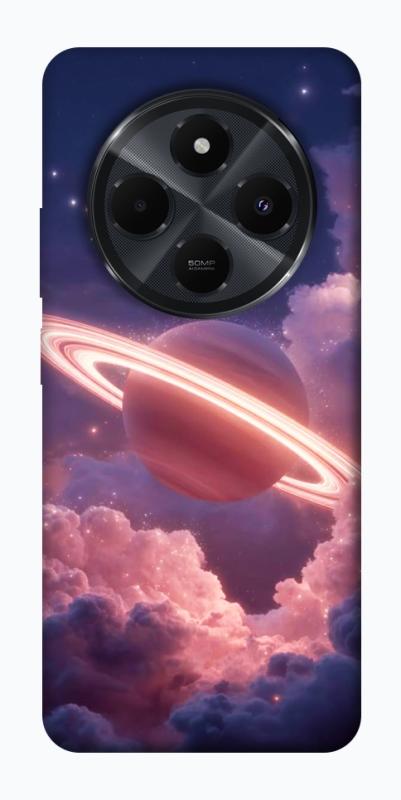 Чехол itsPrint Pink Saturn для Xiaomi Redmi 14C / Poco C75, космос, купить оптом с доставкой