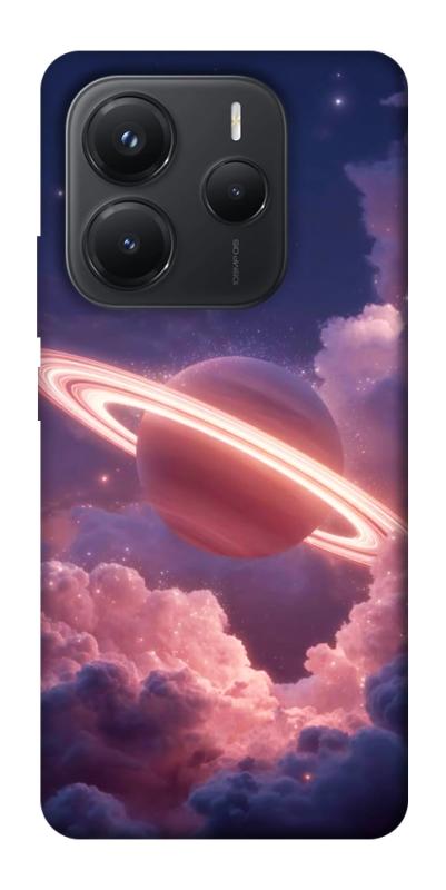 Чехол itsPrint Pink Saturn для Xiaomi Redmi Note 14 5G, космос, купить оптом с доставкой