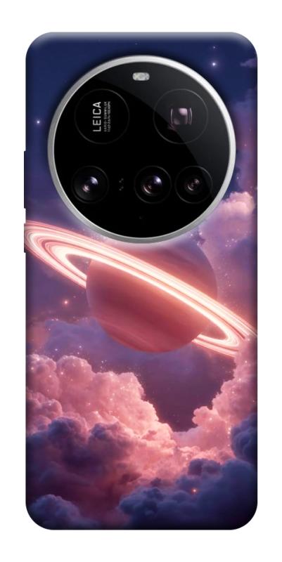Чехол itsPrint Pink Saturn для Xiaomi 15 Ultra, космос, купить оптом с доставкой