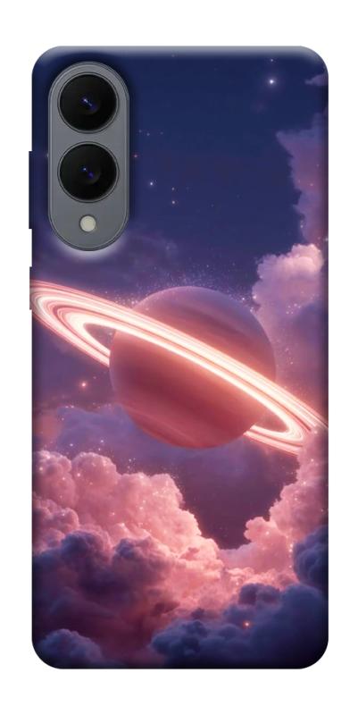 Чехол itsPrint Pink Saturn для Samsung Galaxy S25 Edge, космос, купить оптом с доставкой