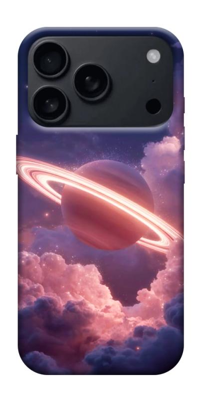 Чехол itsPrint Pink Saturn для Apple iPhone 17 Pro Max (6.9"), космос, купить оптом с доставкой