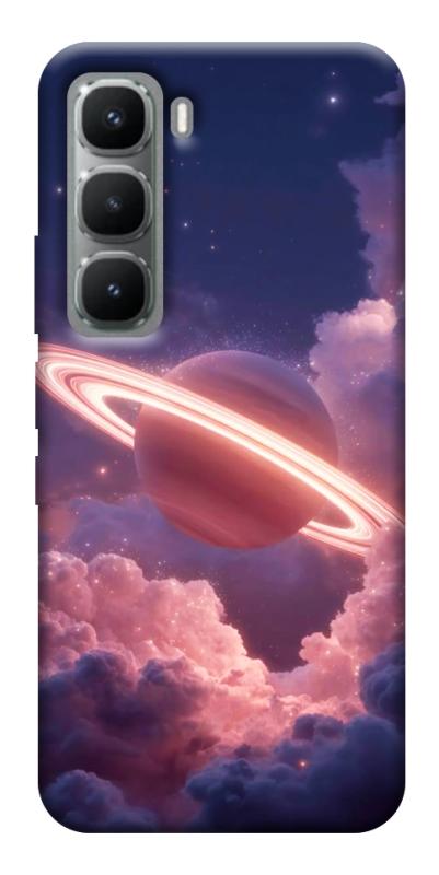 Чехол itsPrint Pink Saturn для Infinix Hot 60i, космос, купить оптом с доставкой