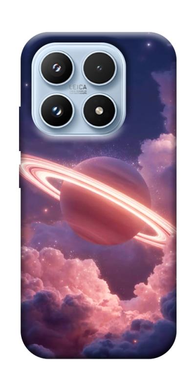 Чехол itsPrint Pink Saturn для Xiaomi 17 Pro, космос, купить оптом с доставкой