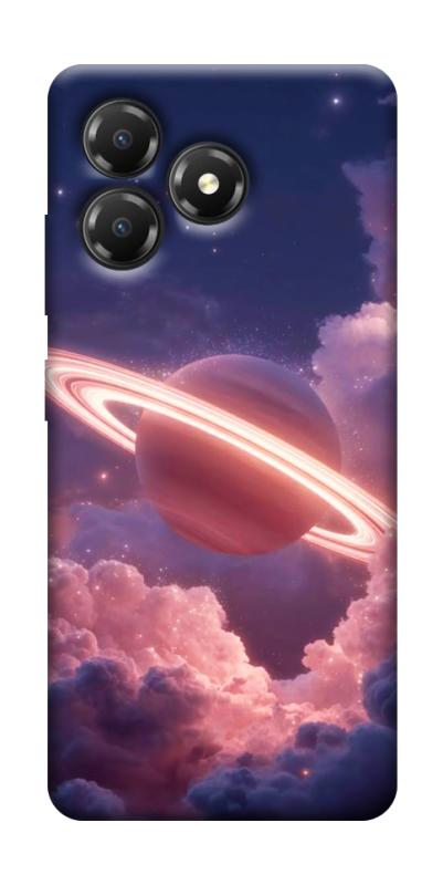 Чохол itsPrint Pink Saturn для ZTE Blade A36, космос, купити оптом з доставкою