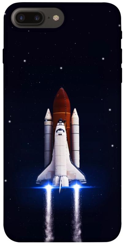 Чехол itsPrint Rocket launch для Apple iPhone 7 plus / 8 plus (5.5"), космос, купить оптом с доставкой