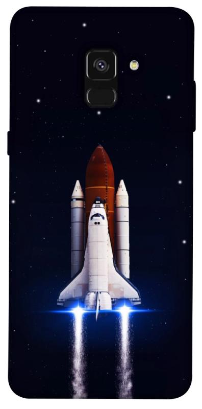Чохол itsPrint Rocket launch для Samsung A530 Galaxy A8 (2018), космос, купити оптом з доставкою