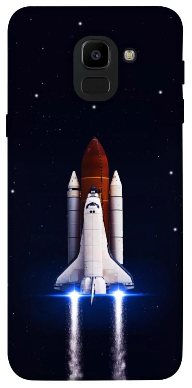 Чехол itsPrint Rocket launch для Samsung J600F Galaxy J6 (2018), космос, купить оптом с доставкой