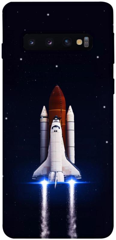Чохол itsPrint Rocket launch для Samsung Galaxy S10, космос, купити оптом з доставкою