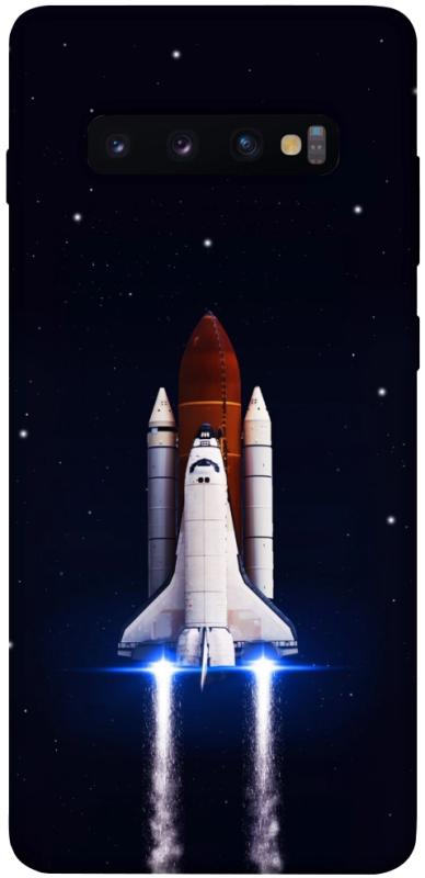 Чехол itsPrint Rocket launch для Samsung Galaxy S10+, космос, купить оптом с доставкой