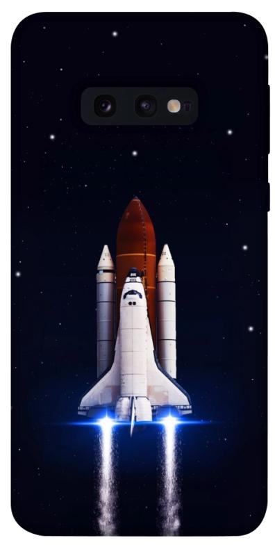 Чехол itsPrint Rocket launch для Samsung Galaxy S10e, космос, купить оптом с доставкой