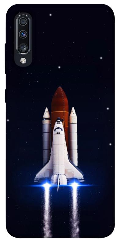 Чехол itsPrint Rocket launch для Samsung Galaxy A70 (A705F), космос, купить оптом с доставкой