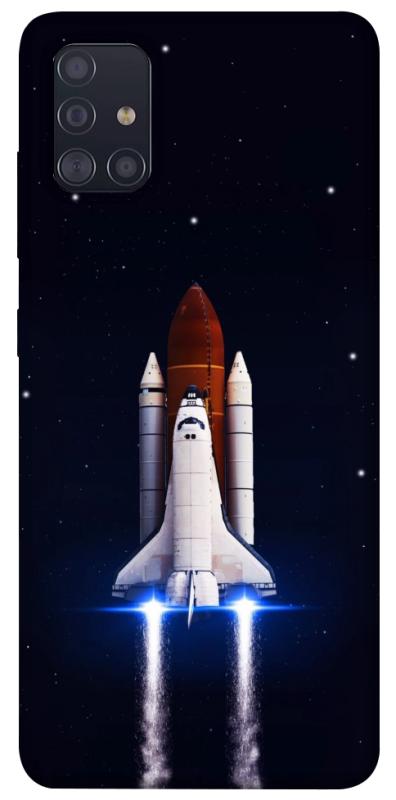Чехол itsPrint Rocket launch для Samsung Galaxy A51, космос, купить оптом с доставкой