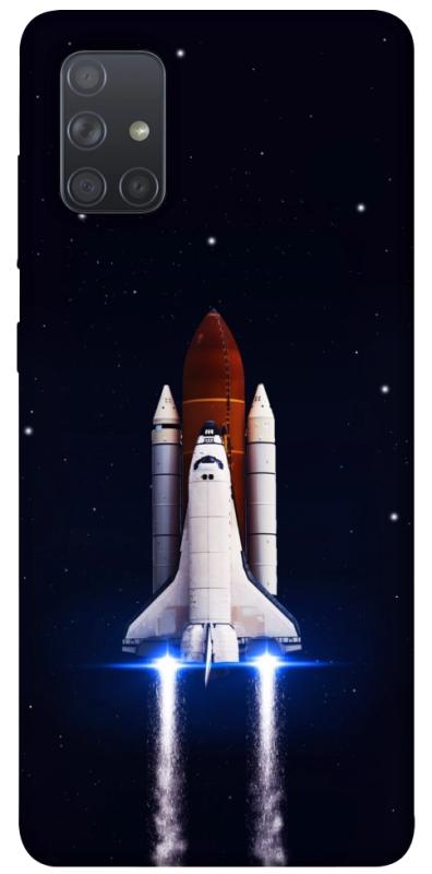 Чохол itsPrint Rocket launch для Samsung Galaxy A71, космос, купити оптом з доставкою