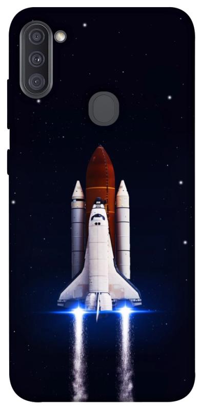 Чохол itsPrint Rocket launch для Samsung Galaxy A11, космос, купити оптом з доставкою