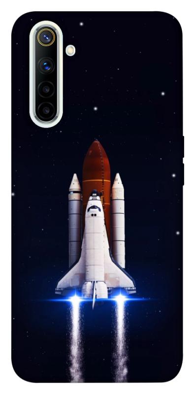 Чехол itsPrint Rocket launch для Realme 6, космос, купить оптом с доставкой