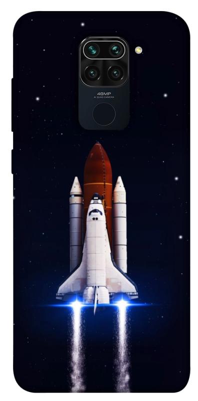 Чехол itsPrint Rocket launch для Xiaomi Redmi Note 9 / Redmi 10X, космос, купить оптом с доставкой