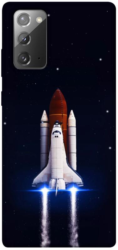 Чохол itsPrint Rocket launch для Samsung Galaxy Note 20, космос, купити оптом з доставкою