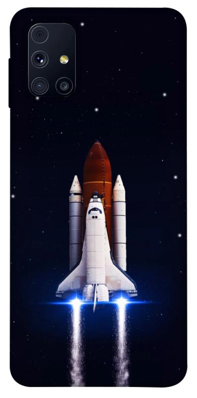 Чохол itsPrint Rocket launch для Samsung Galaxy M31s, космос, купити оптом з доставкою