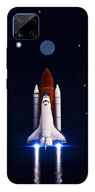 Чехол itsPrint Rocket launch для Realme C15, космос, купить оптом с доставкой