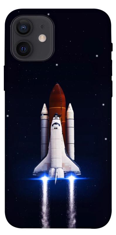 Чохол itsPrint Rocket launch для Apple iPhone 12 Pro (6.1"), космос, купити оптом з доставкою