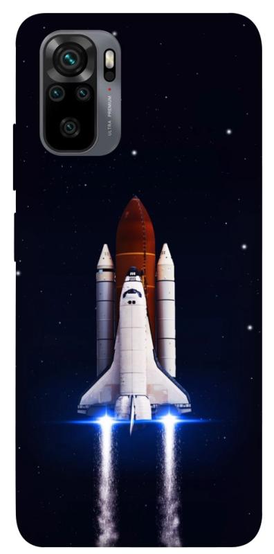 Чехол itsPrint Rocket launch для Xiaomi Redmi Note 10 / Note 10s, космос, купить оптом с доставкой