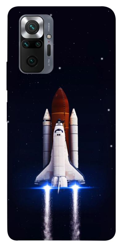 Чехол itsPrint Rocket launch для Xiaomi Redmi Note 10 Pro, космос, купить оптом с доставкой
