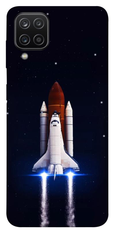 Чехол itsPrint Rocket launch для Samsung Galaxy A12, космос, купить оптом с доставкой