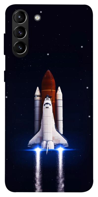 Чехол itsPrint Rocket launch для Samsung Galaxy S21+, космос, купить оптом с доставкой
