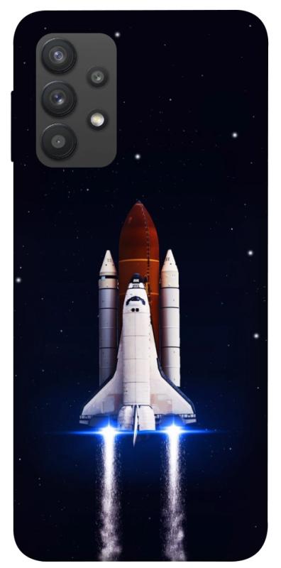 Чехол itsPrint Rocket launch для Samsung Galaxy A32 (A325F) 4G, космос, купить оптом с доставкой