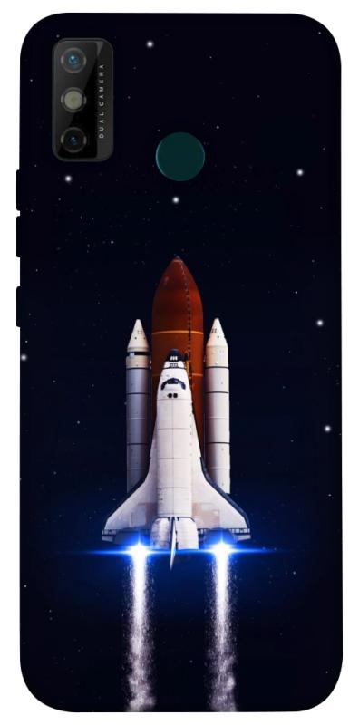 Чохол itsPrint Rocket launch для TECNO Spark 6 Go, космос, купити оптом з доставкою