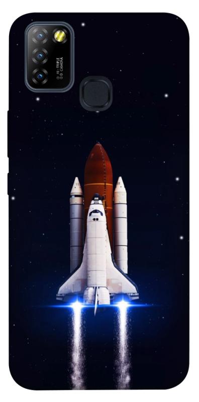 Чохол itsPrint Rocket launch для Infinix Hot 10 Lite, космос, купити оптом з доставкою