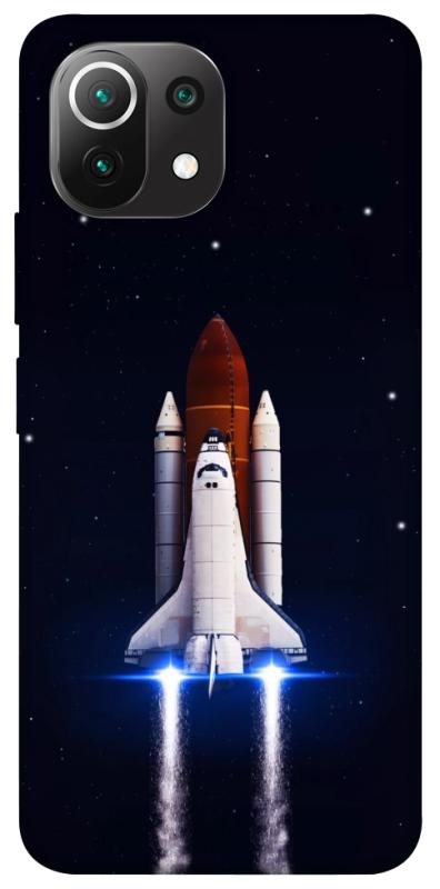 Чехол itsPrint Rocket launch для Xiaomi Mi 11 Lite, космос, купить оптом с доставкой
