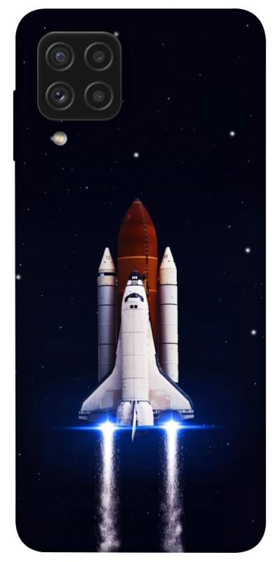 Чохол itsPrint Rocket launch для Samsung Galaxy A22 4G, космос, купити оптом з доставкою
