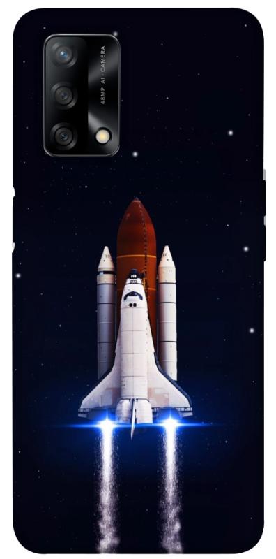 Чехол itsPrint Rocket launch для Oppo A74 4G, космос, купить оптом с доставкой
